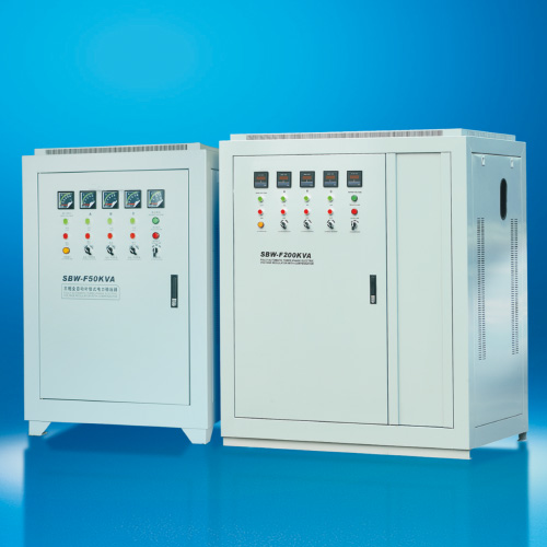 SBW-F three-phase automatic power voltage stabilizer